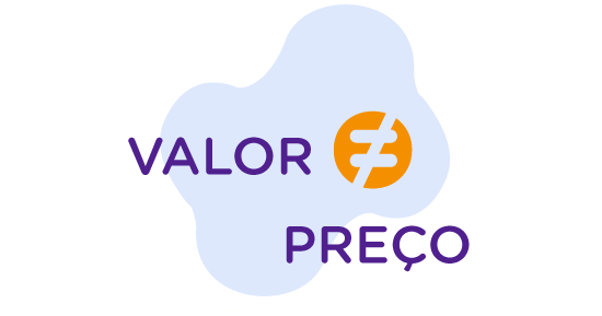 valor é diferente de preço